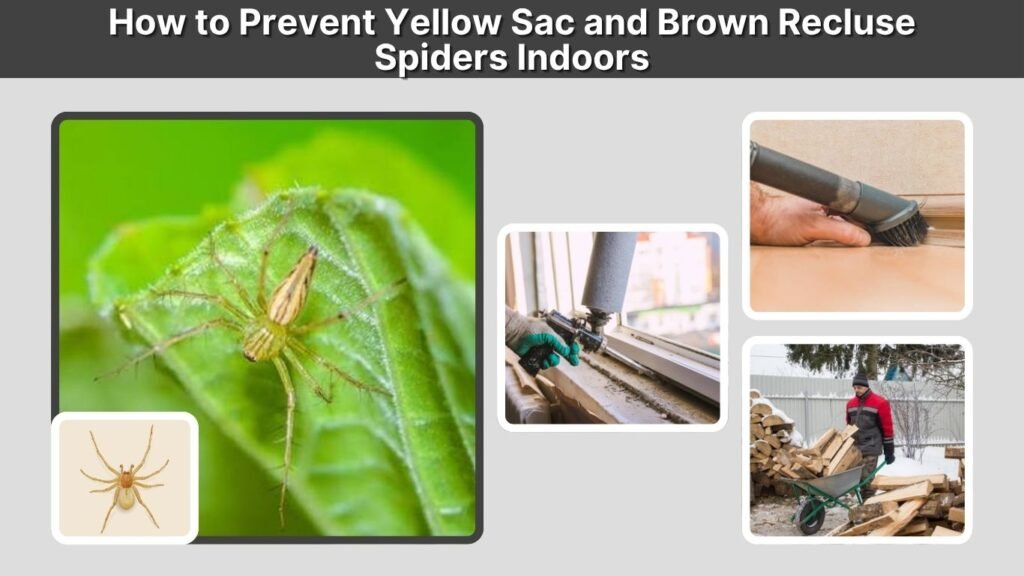 How to Prevent Yellow Sac and Brown Recluse Spiders Indoors