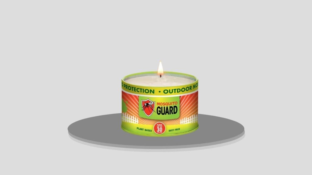 Mosquito Guard Citronella Candles for Outdoor Activities