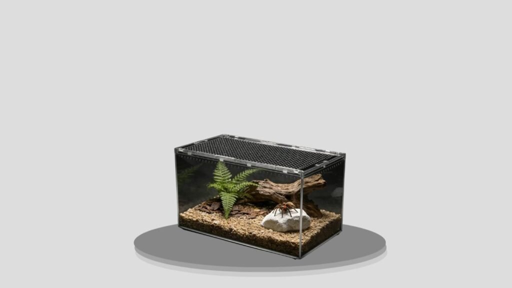 STELPAW 12 x 8 x 6 Tarantula Terrarium