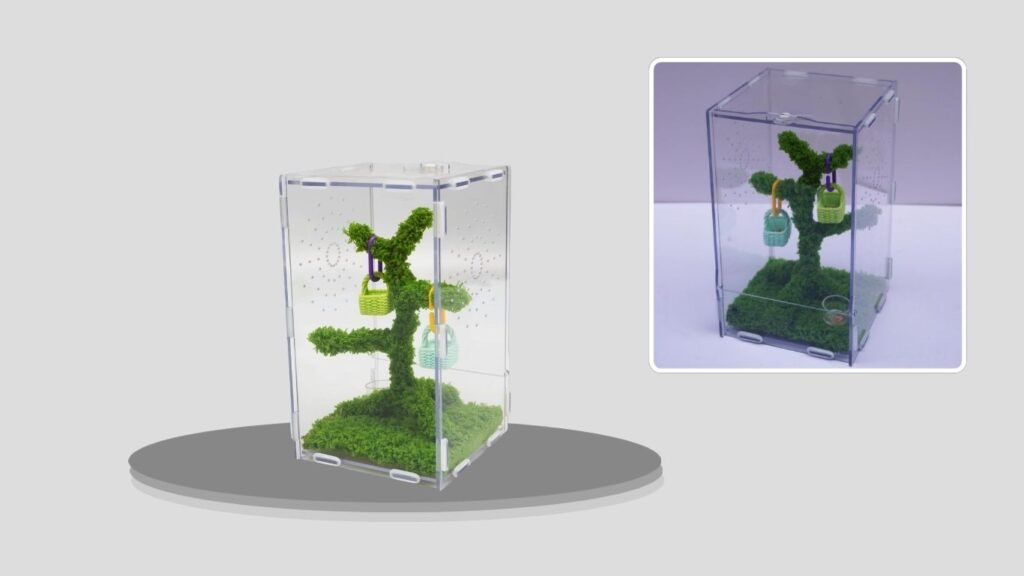 Jinymral Jumping Spider Enclosure Kit