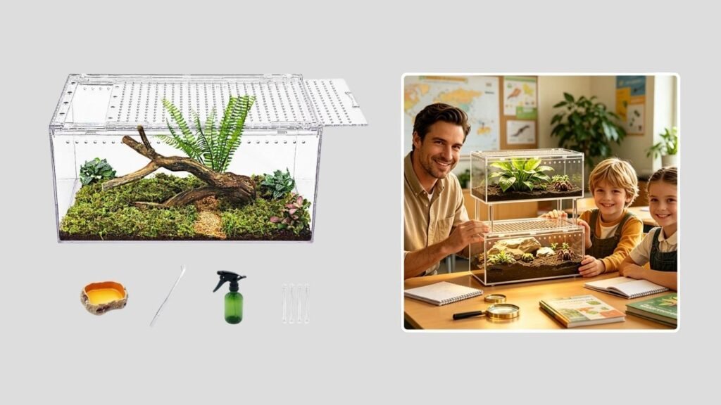 Reptile Growth Stackable Reptile Enclosure