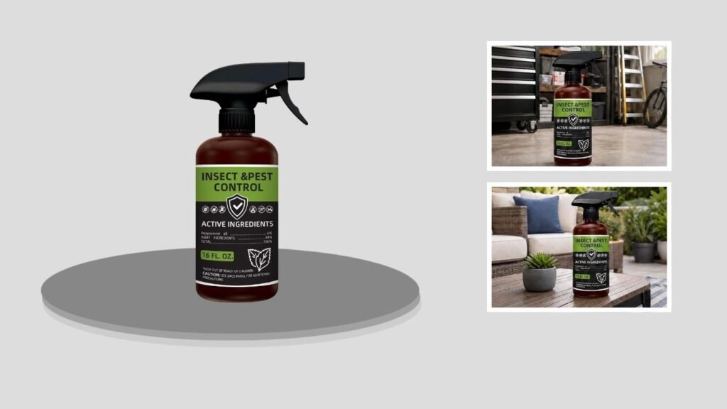 Peppermint Repellent Natural Outdoor Spider Deterrent Spray