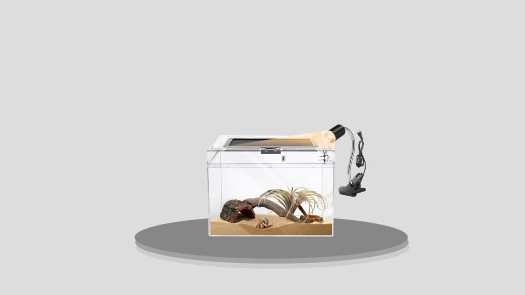 HELIME Polycarbonate Terrarium Starter Kit