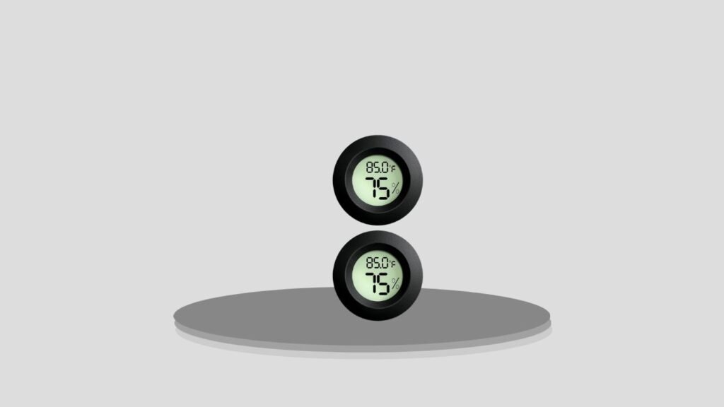 Vodolo Terrarium Thermometer & Hygrometer