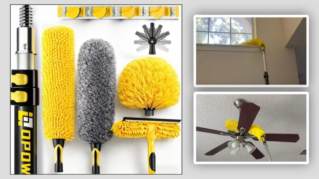 5–12 ft Heavy-Duty Ceiling Duster with Extension Pole