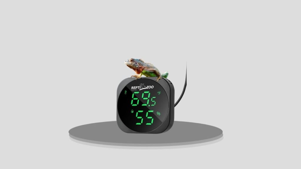 REPTI ZOO LED Terrarium Thermometer Hygrometer