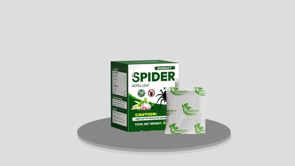 Migdracy Peppermint Spider Repellent Pouches