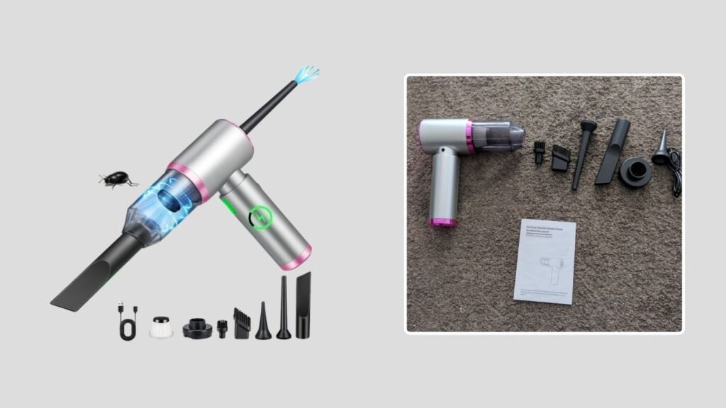 Paddsun Cordless Handheld Rechargeable Insect Vacuum