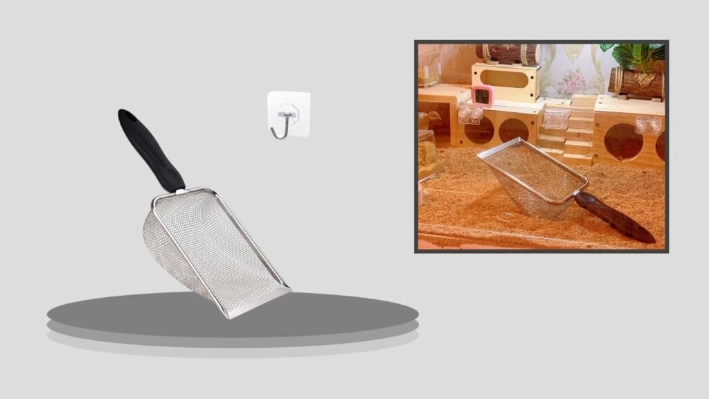 FIRSAL Stainless Steel Terrarium Waste Scoop