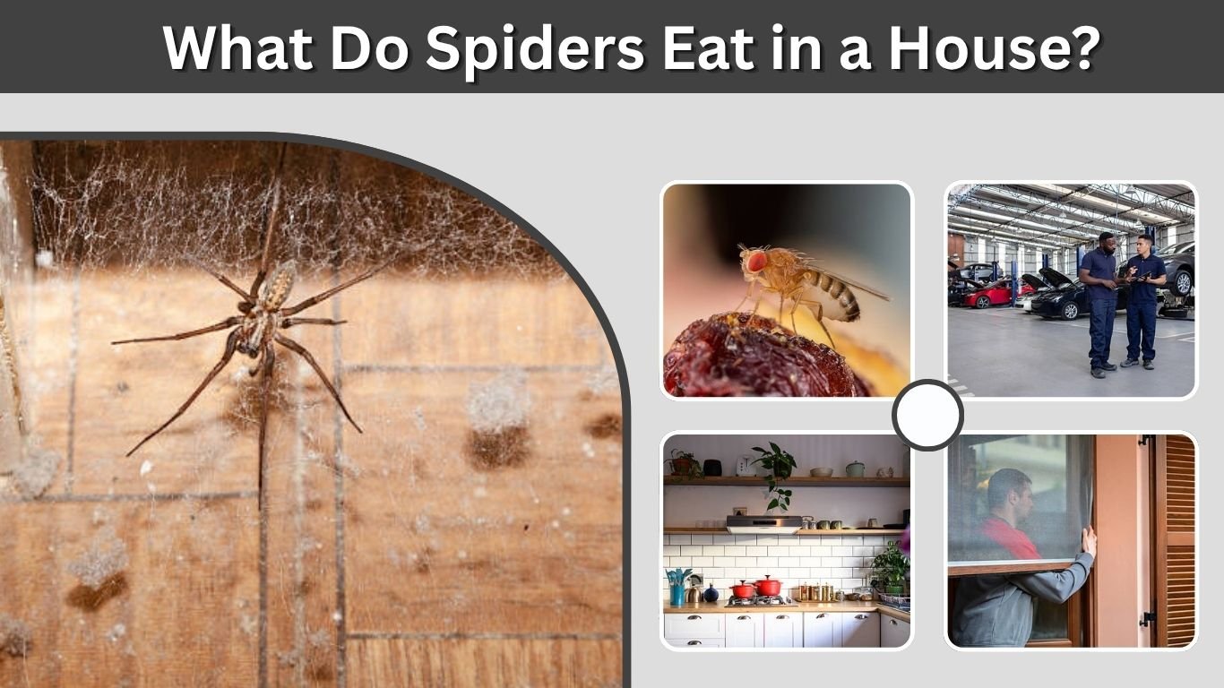 What Do Spiders Eat in a House? Indoor Spider Diet