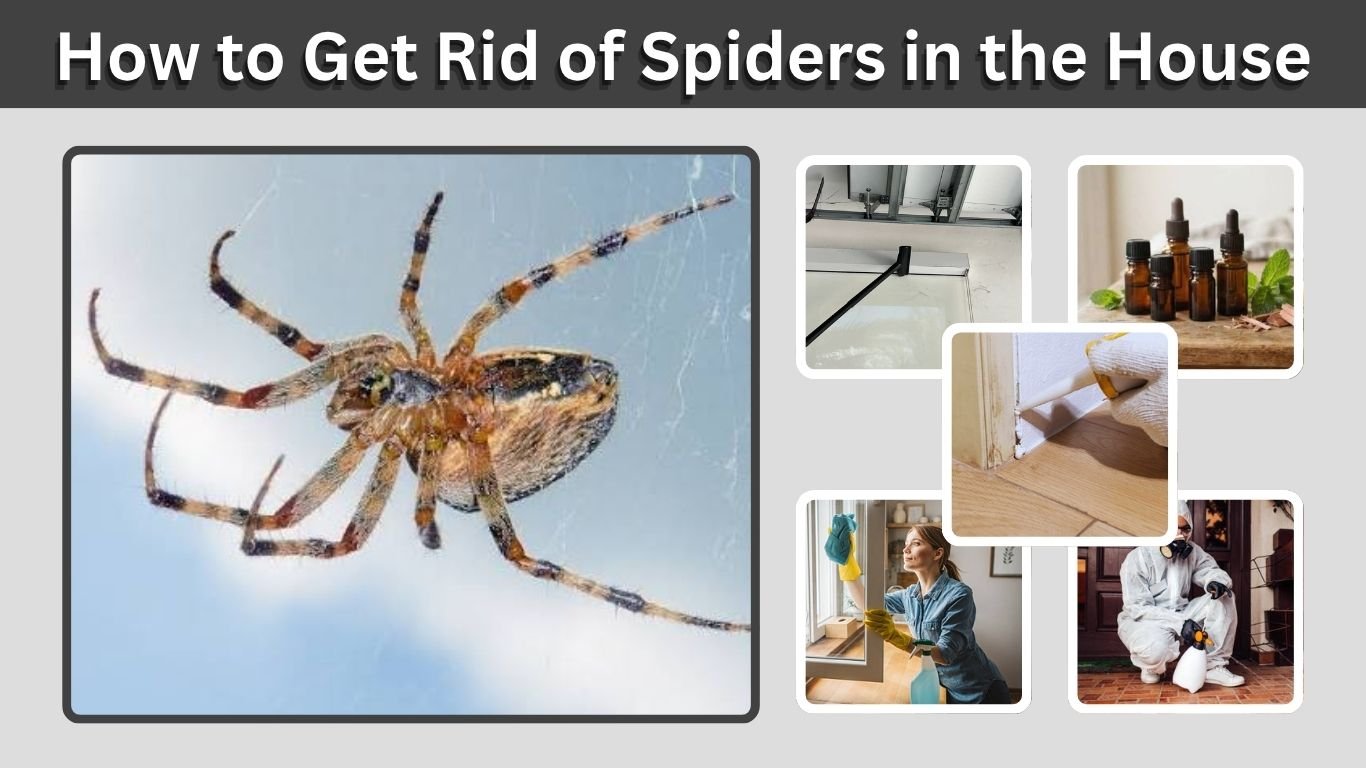 How to Get Rid of Spiders in the House: 10 Easy Ways