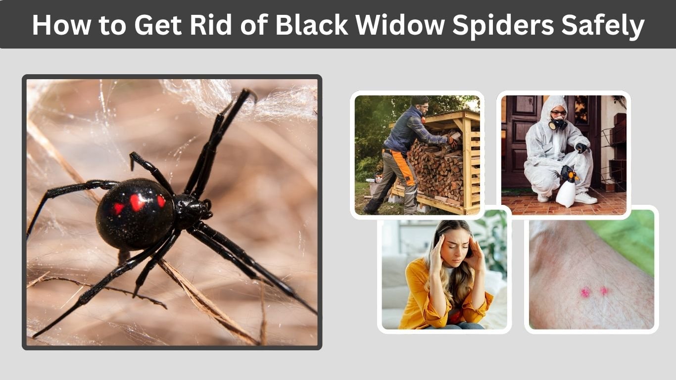 How to Get Rid of Black Widow Spiders Safely: 8 Easy Ways