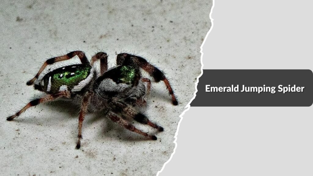 Emerald Jumping Spider