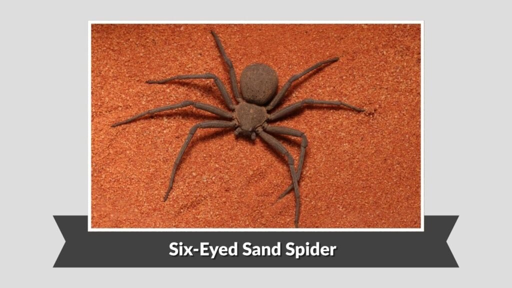 Six-Eyed Sand Spider (Hexophthalma spp.)