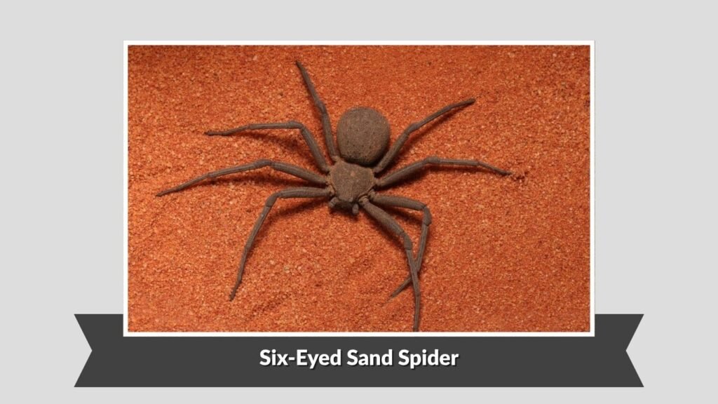 Six-Eyed Sand Spider (Hexophthalma hahni)
