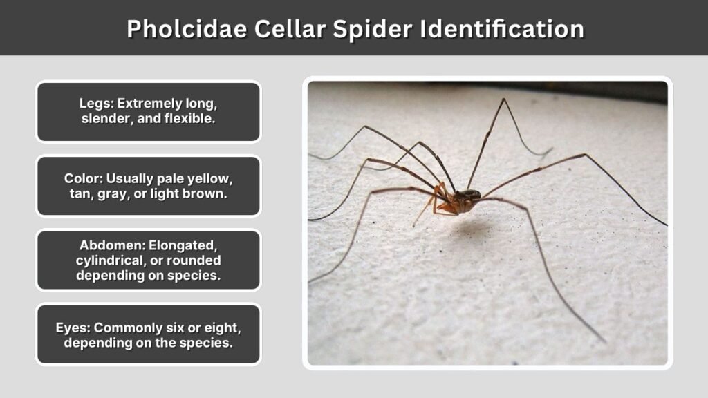 Pholcidae Cellar Spider Identification