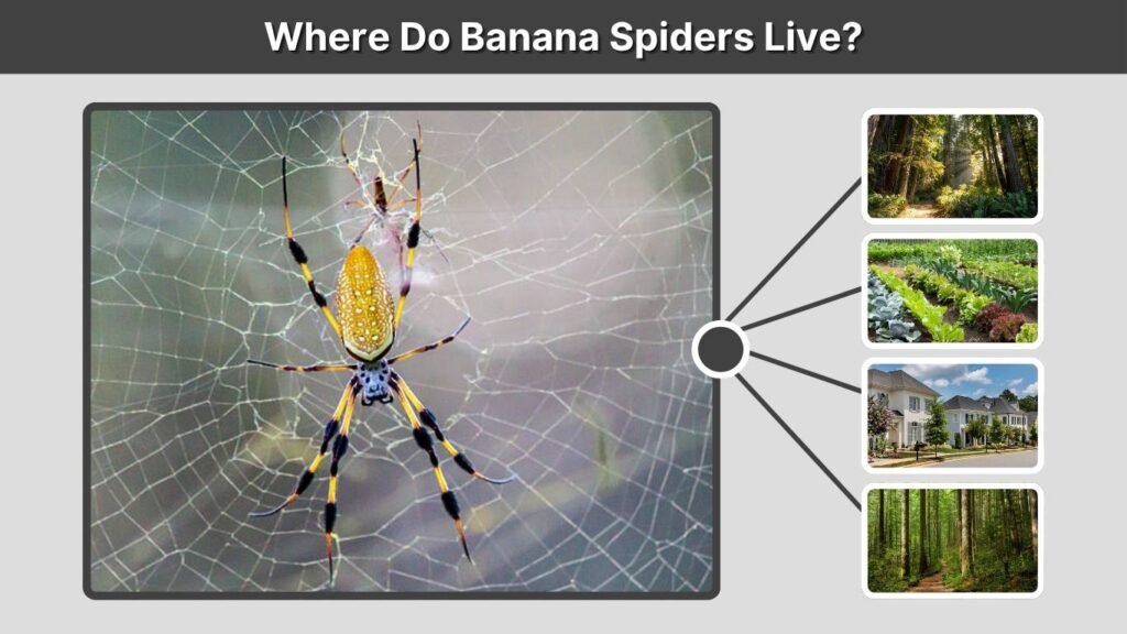 Where Do Banana Spiders Live?