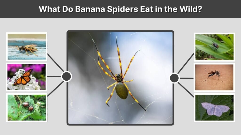 What Do Banana Spiders Eat in the Wild?
