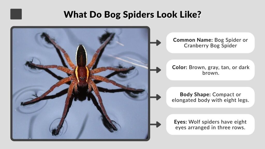 What Do Bog Spiders Look Like?