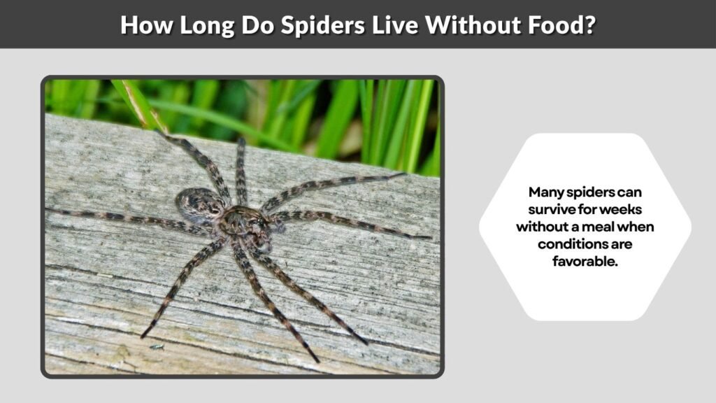 How Long Do Spiders Live Without Food?