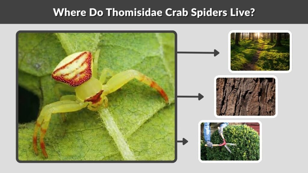 Where Do Thomisidae Crab Spiders Live?