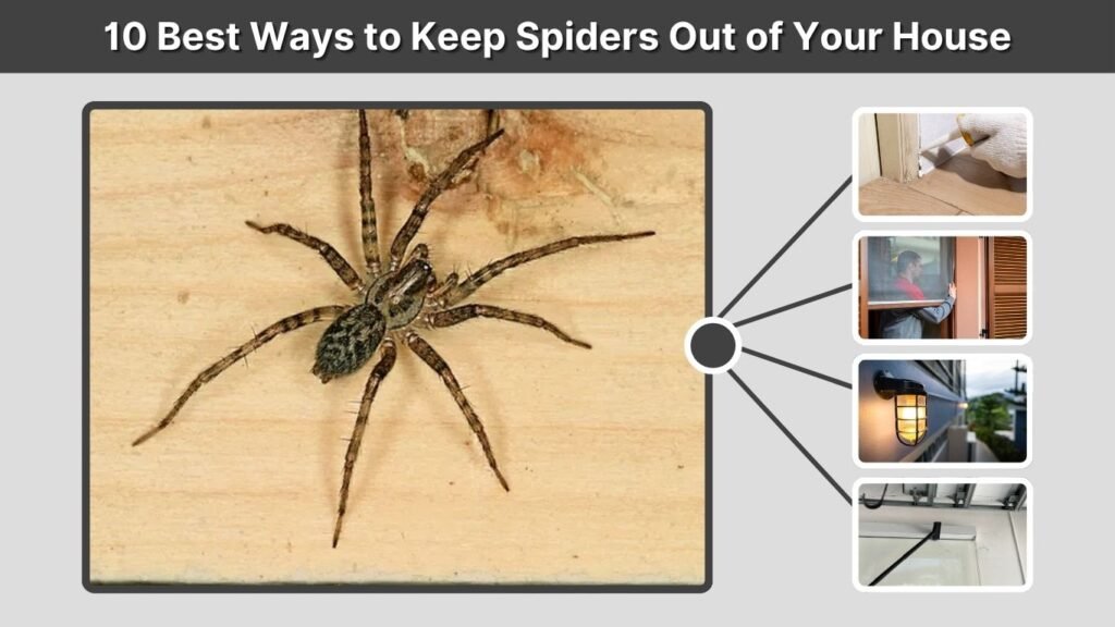10 Best Ways to Keep Spiders Out of Your House
