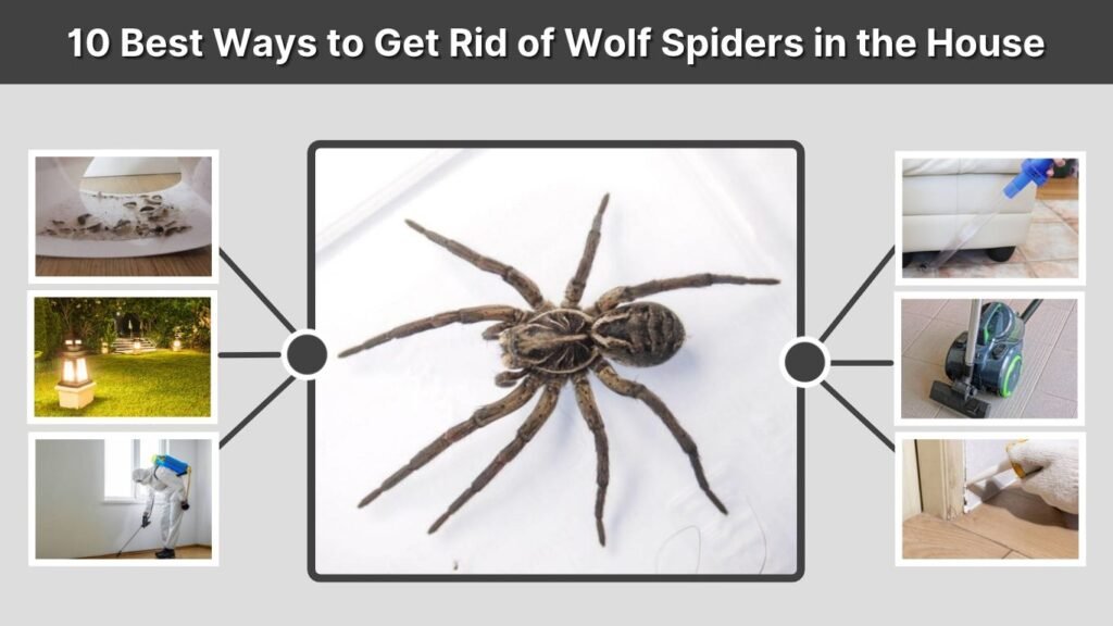10 Best Ways to Get Rid of Wolf Spiders in the House