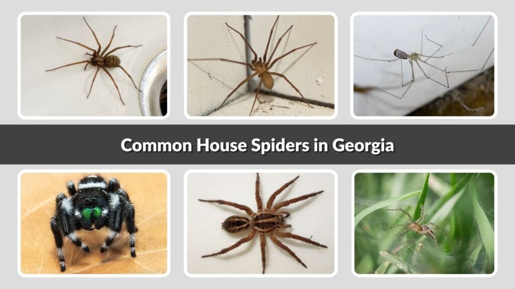 Common House Spiders in Georgia