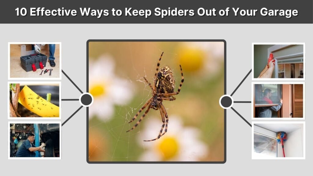 10 Effective Ways to Keep Spiders Out of Your Garage