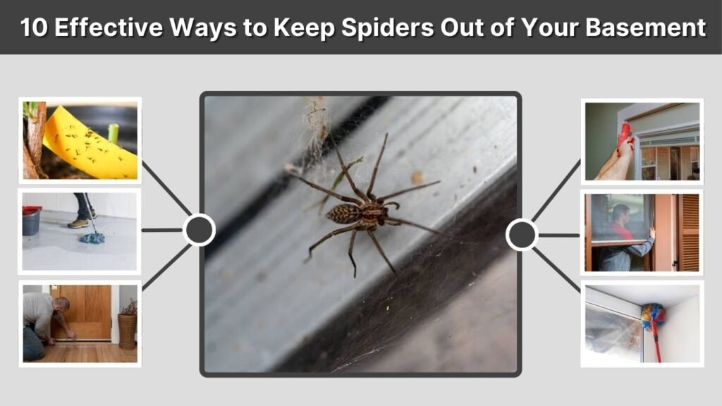 10 Effective Ways to Keep Spiders Out of Your Basement