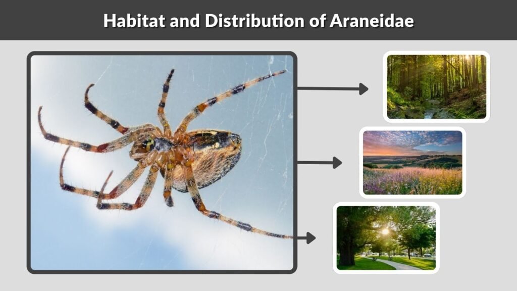 Habitat and Distribution of Araneidae