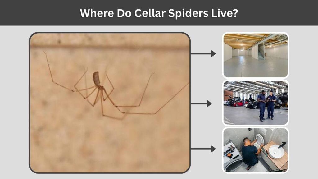 Where Do Cellar Spiders Live?