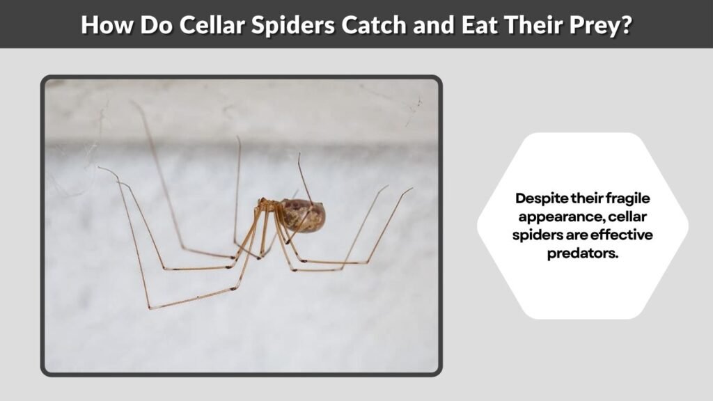 How Do Cellar Spiders Catch and Eat Their Prey?