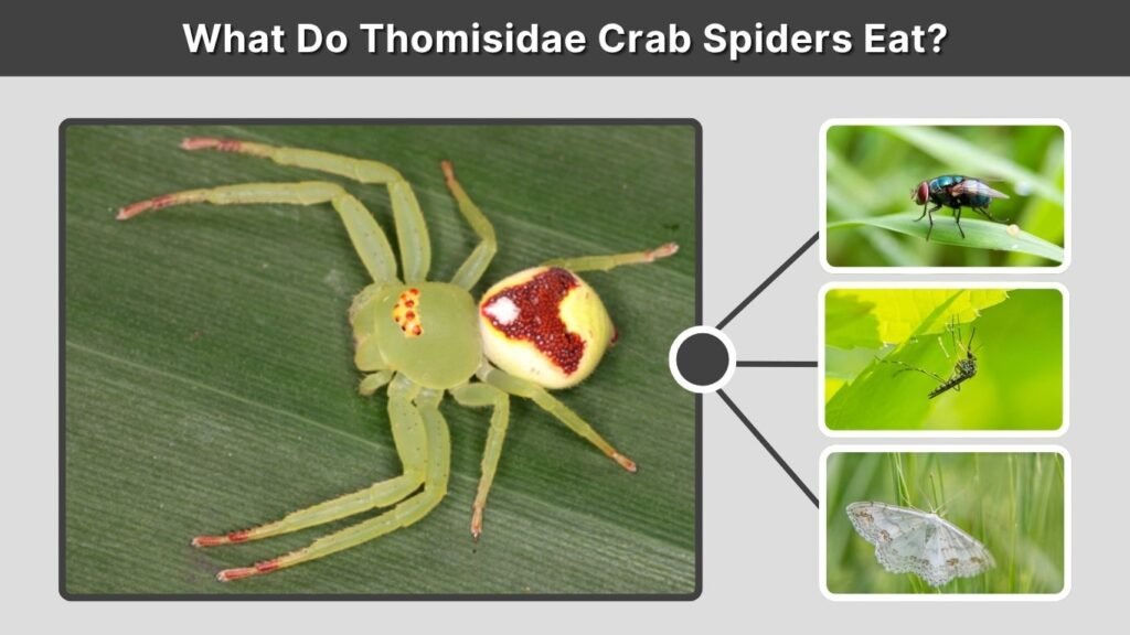 What Do Thomisidae Crab Spiders Eat?