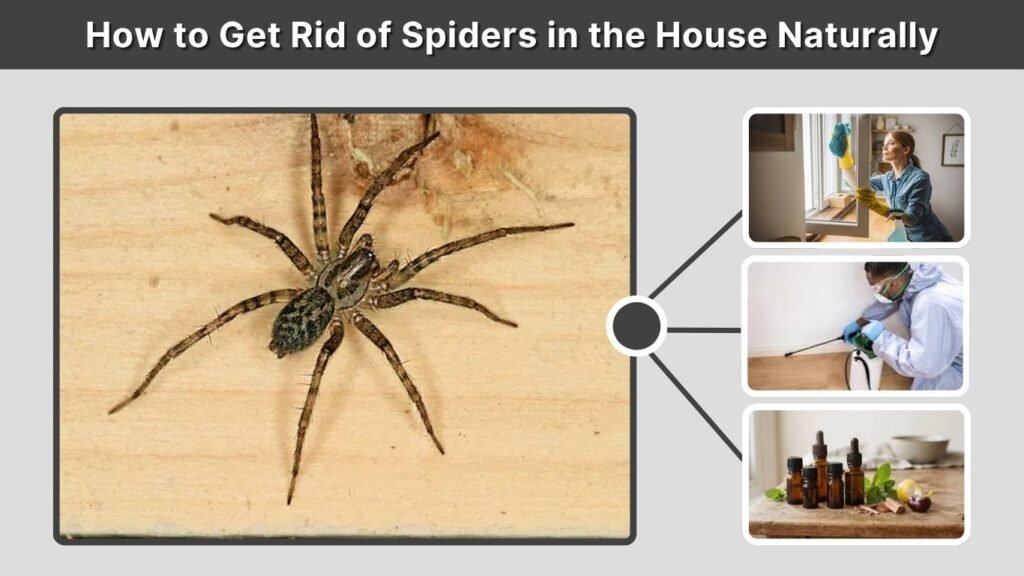 How to Get Rid of Spiders in the House Naturally