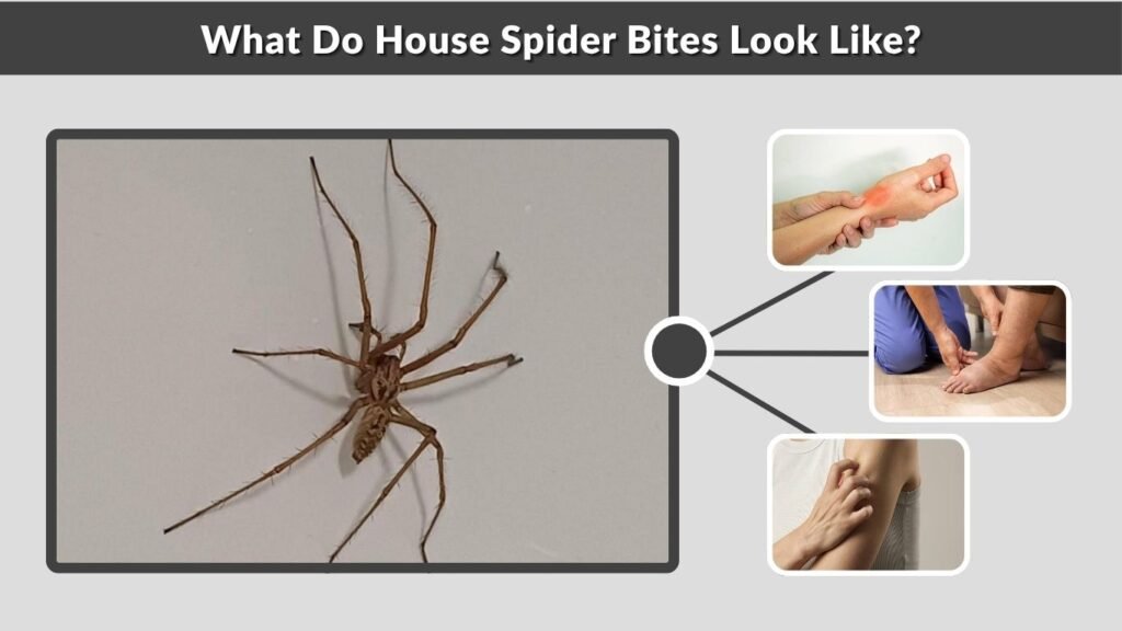 What Do House Spider Bites Look Like?