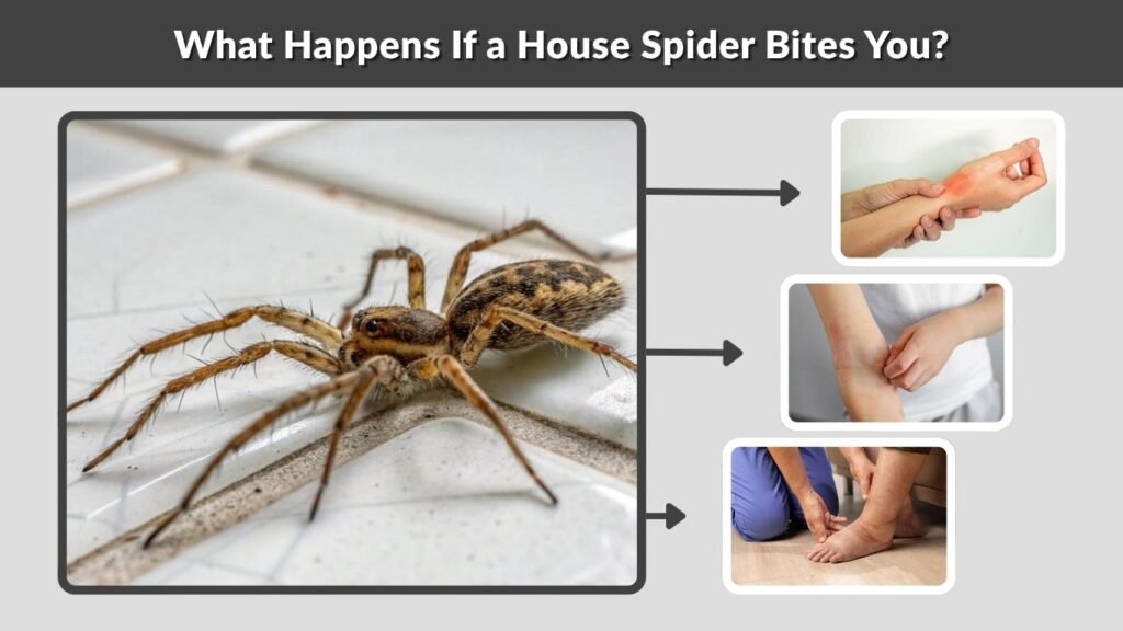 What Happens If a House Spider Bites You?