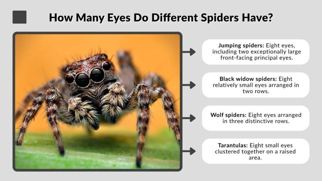 How Many Eyes Do Different Spiders Have?