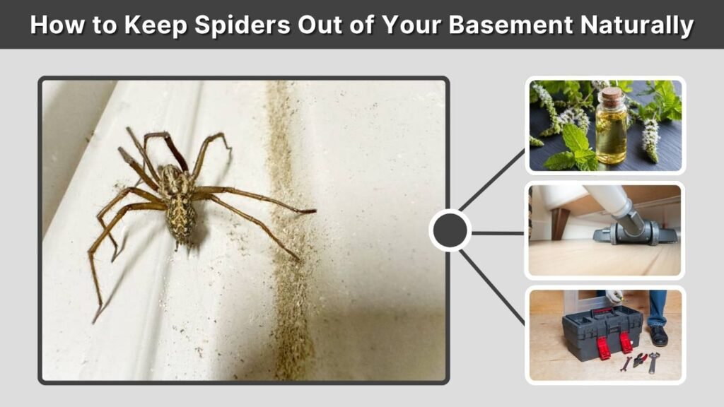 How to Keep Spiders Out of Your Basement Naturally
