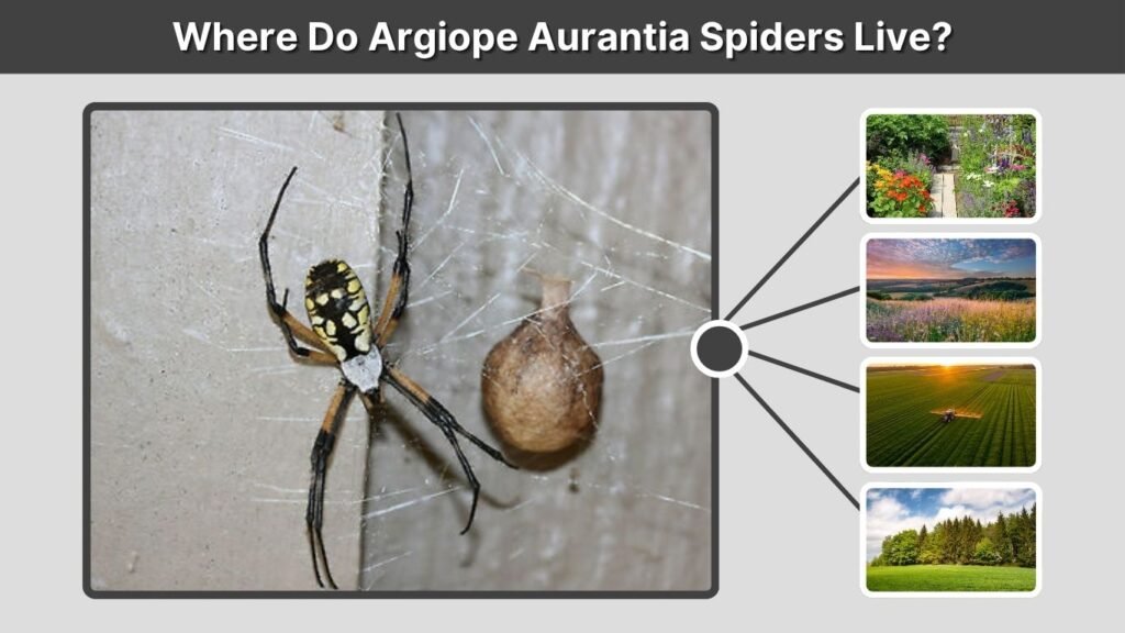 Where Do Argiope Aurantia Spiders Live?