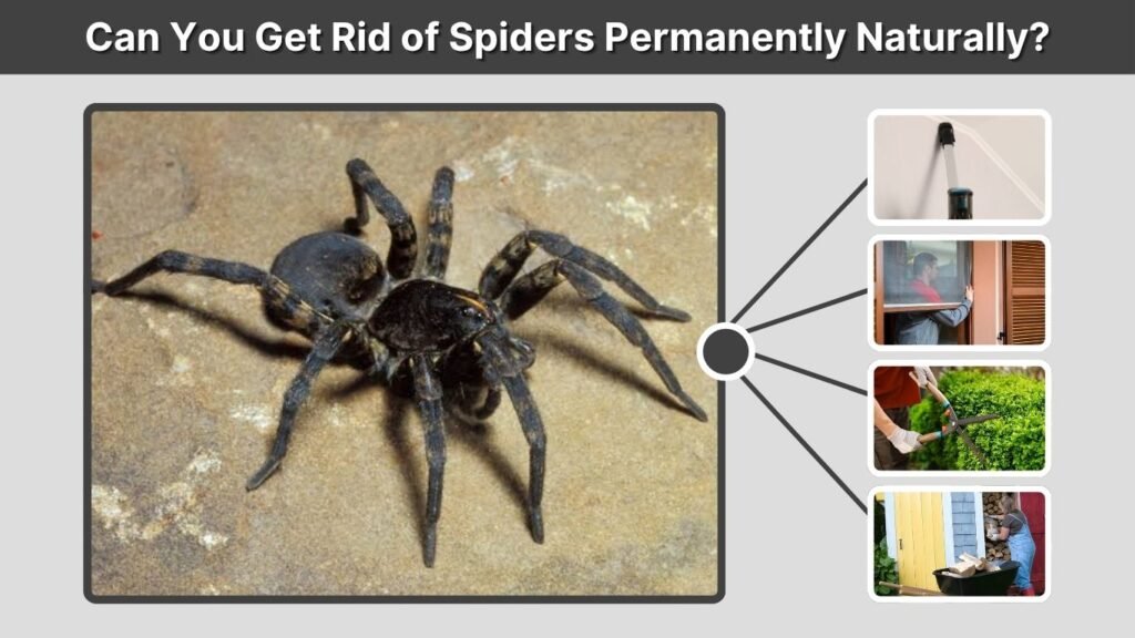 Can You Get Rid of Spiders Permanently Naturally?