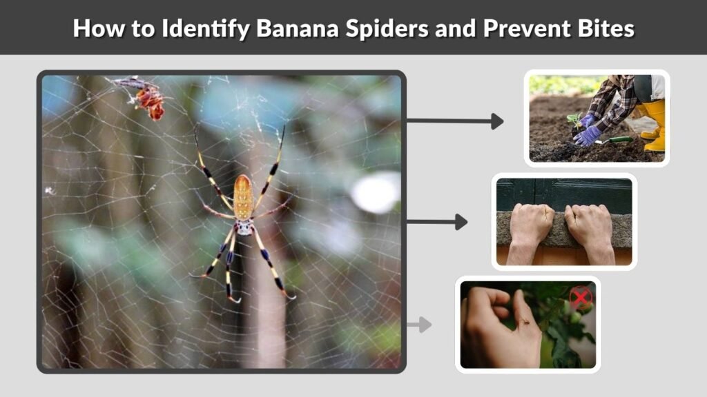 How to Identify Banana Spiders and Prevent Bites