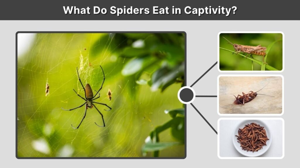 What Do Spiders Eat in Captivity?