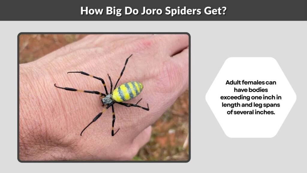 How Big Do Joro Spiders Get?