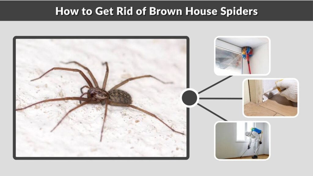 How to Get Rid of Brown House Spiders