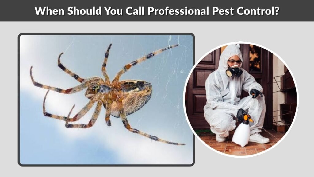 When Should You Call Professional Pest Control?