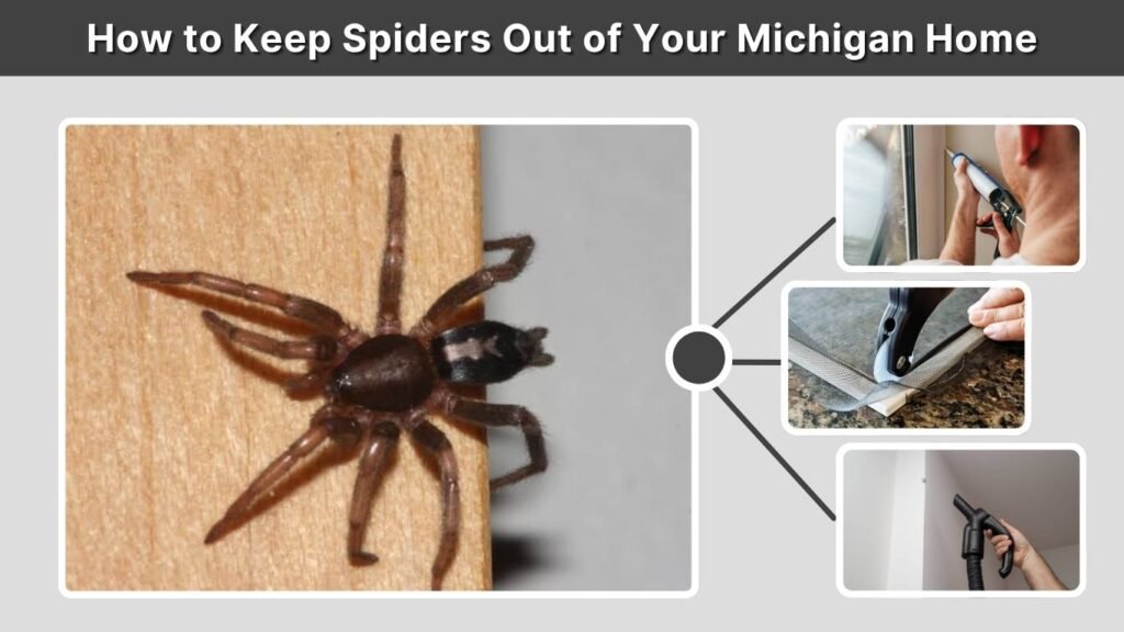 How to Keep Spiders Out of Your Michigan Home