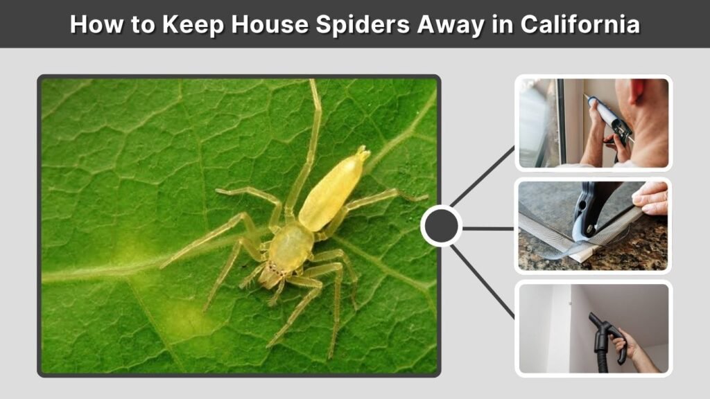 How to Keep House Spiders Away in California