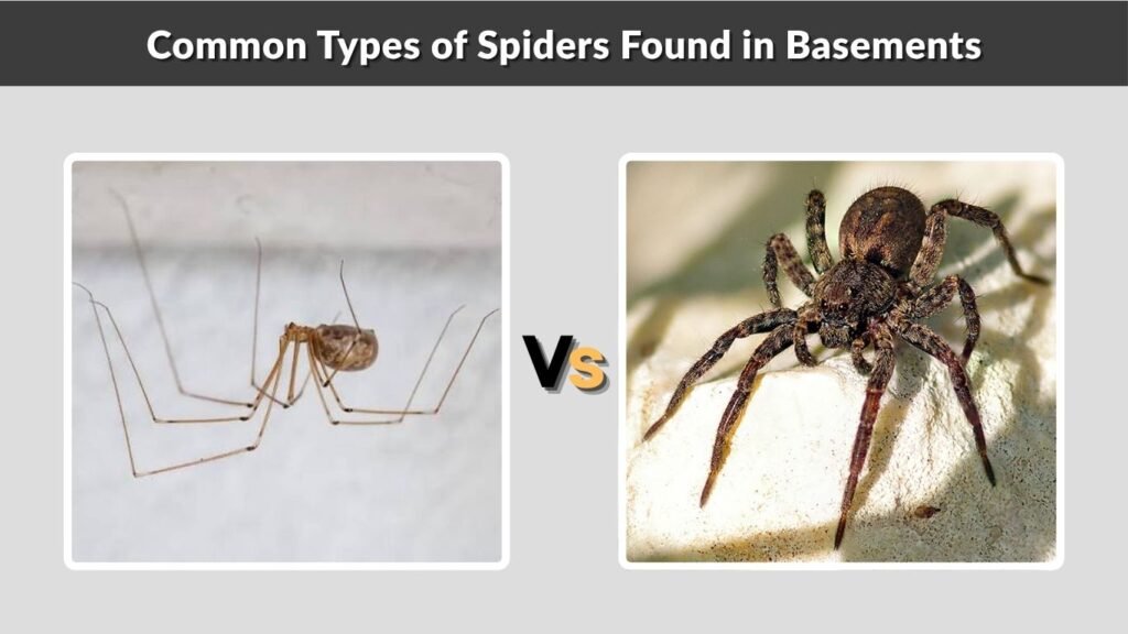 Common Types of Spiders Found in Basements