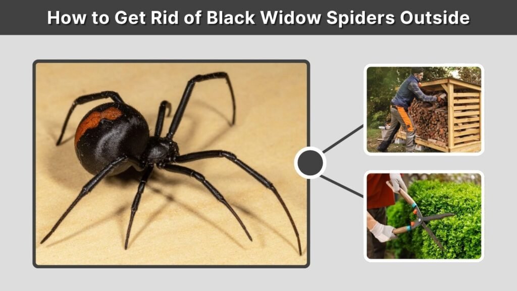 How to Get Rid of Black Widow Spiders Outside